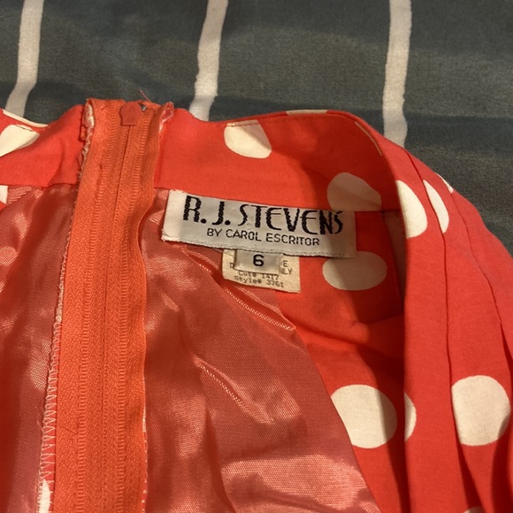 Vintage shorts jumper by RJ Stevens. Sleeveless. Size 6. - Picture 2 of 5